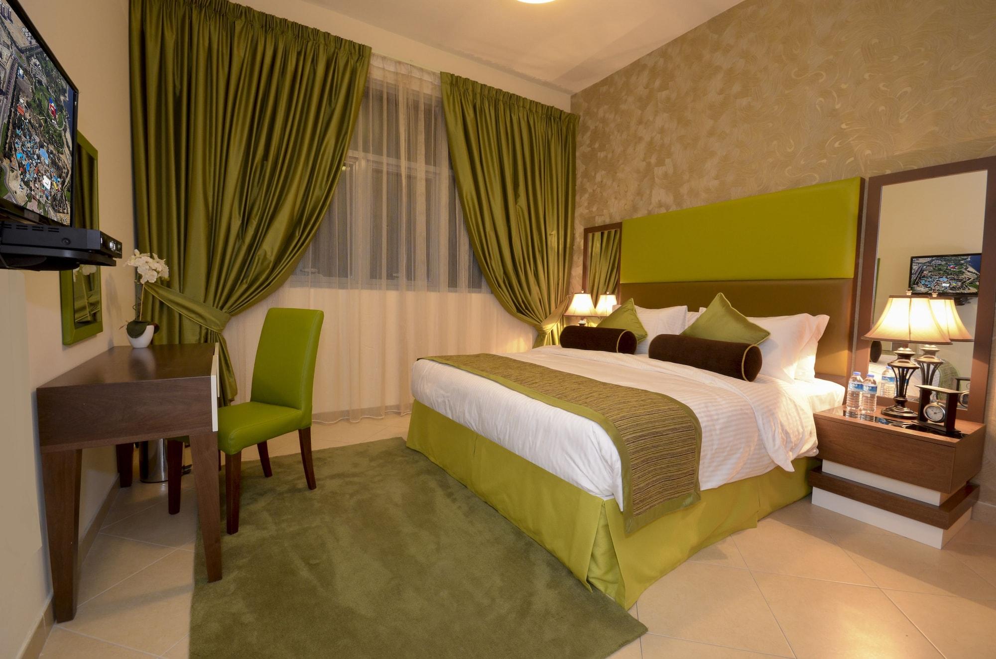 Al Waleed Palace Hotel Apartment Al Barsha Dubai Exterior foto